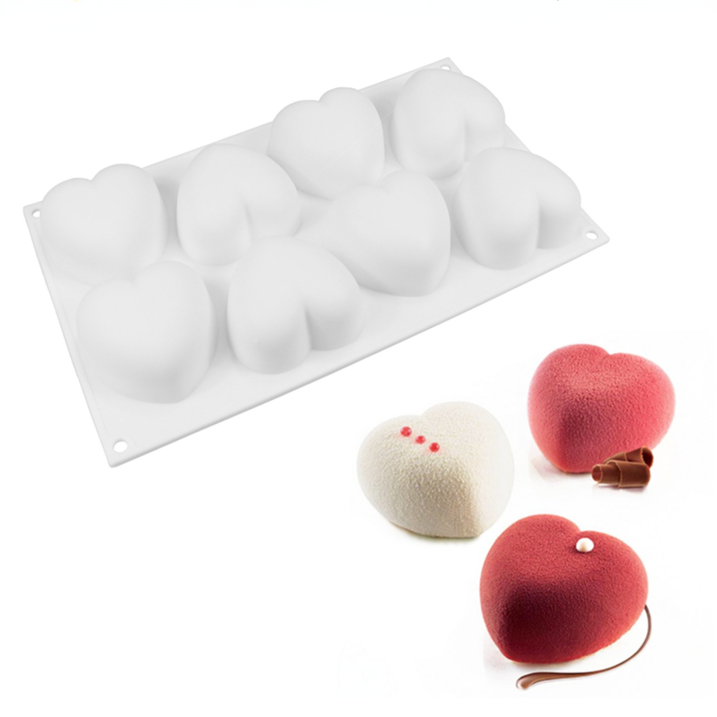 Soap Making Activity - Amor coração silicone sabão molde artesanal