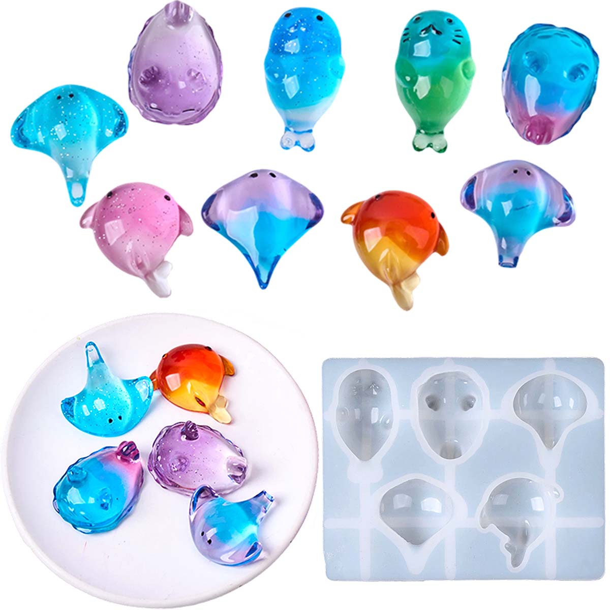 Soap Making Silicone Molds - Molde de Silicone 3D de Raia