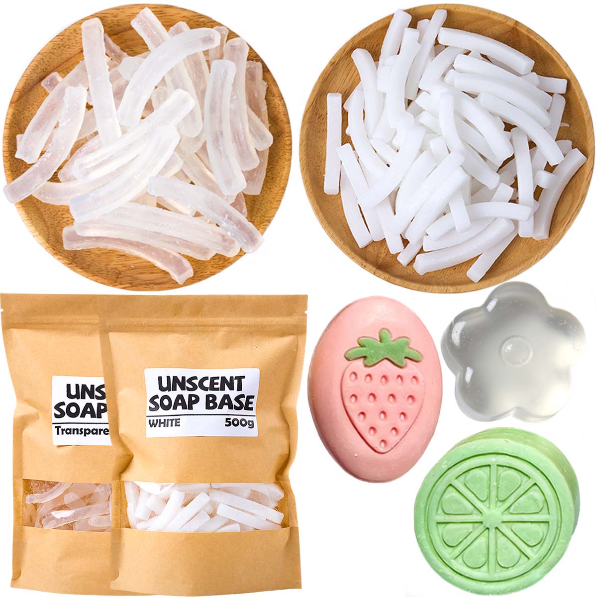 Soap Making Glycerin Base - Base de Sabão de Glicerina 500g