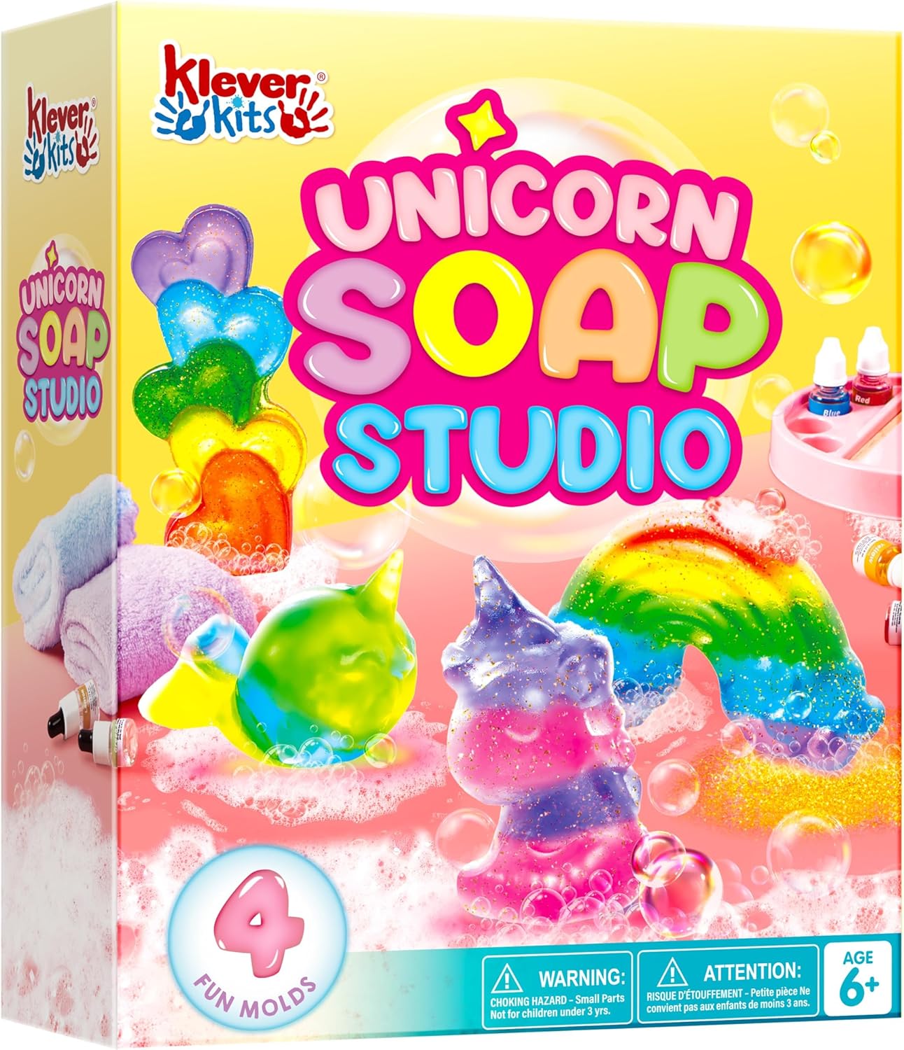 Soap Making Activity - Joyfy unicórnio sabão fazendo kit menina