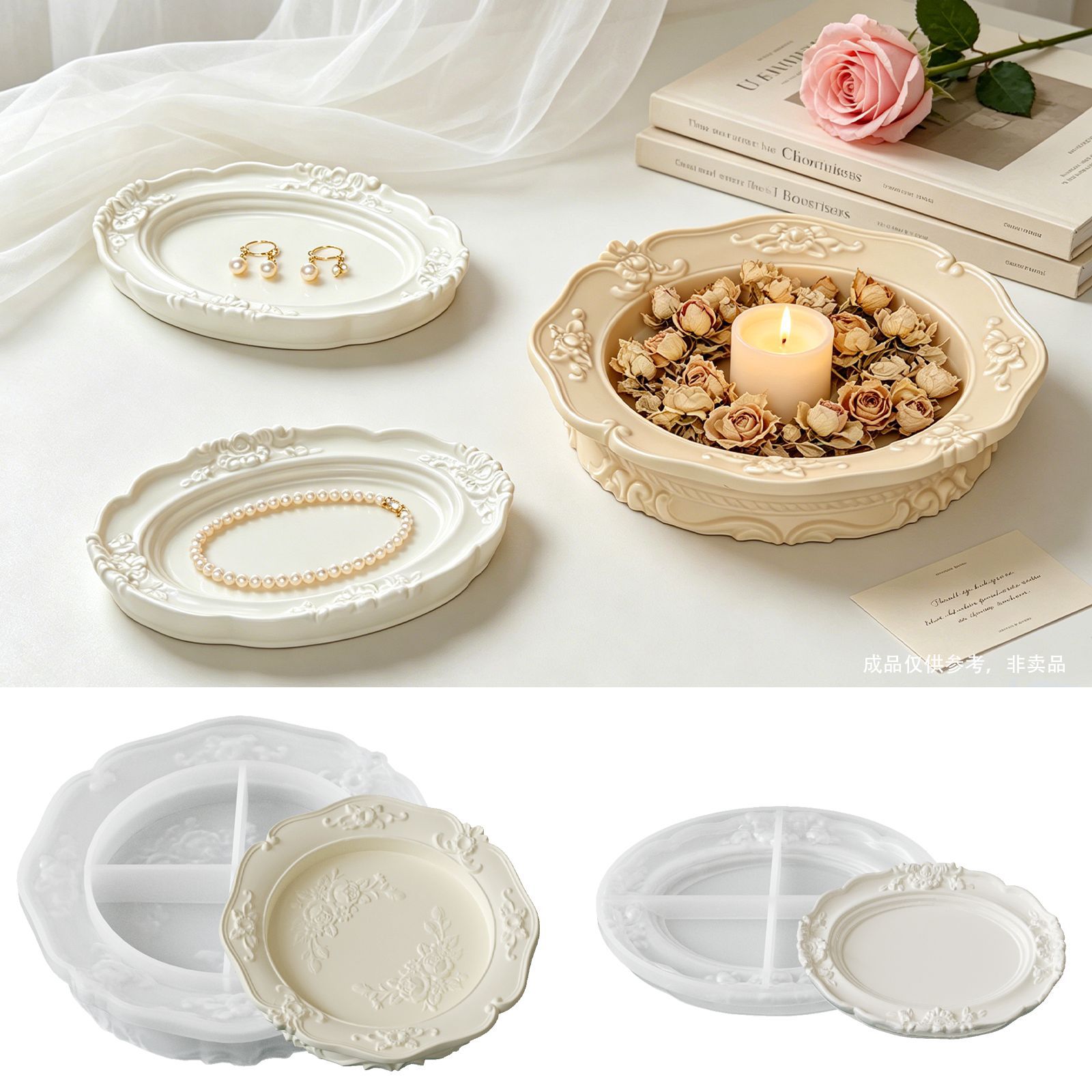 Molde de Silicone Elegante Vin - Soap Making Silicone Molds avaliação e preço