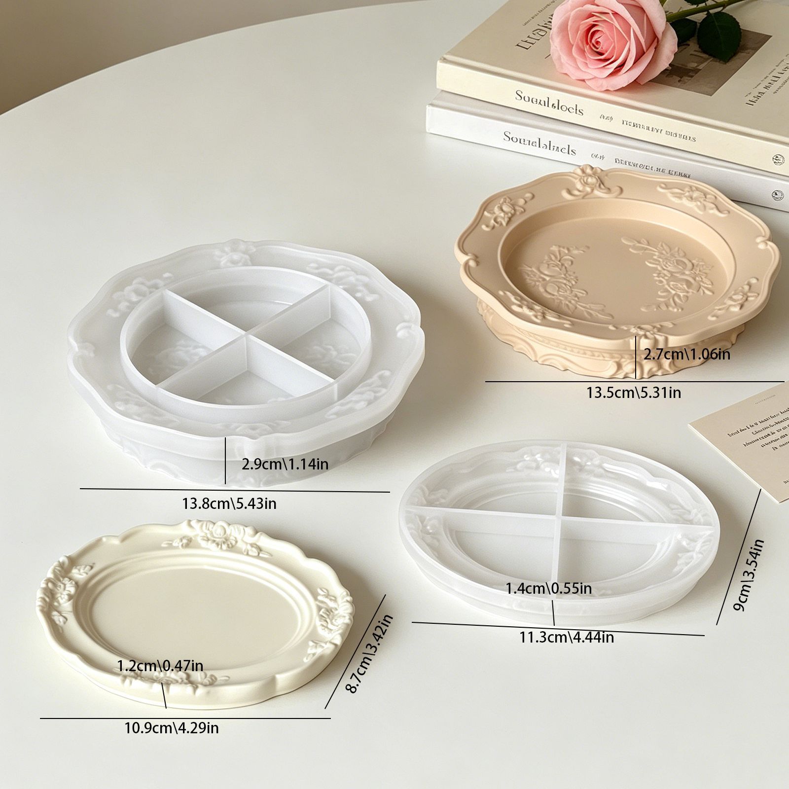 Molde de Silicone Elegante Vin - Soap Making Silicone Molds avaliação e preço