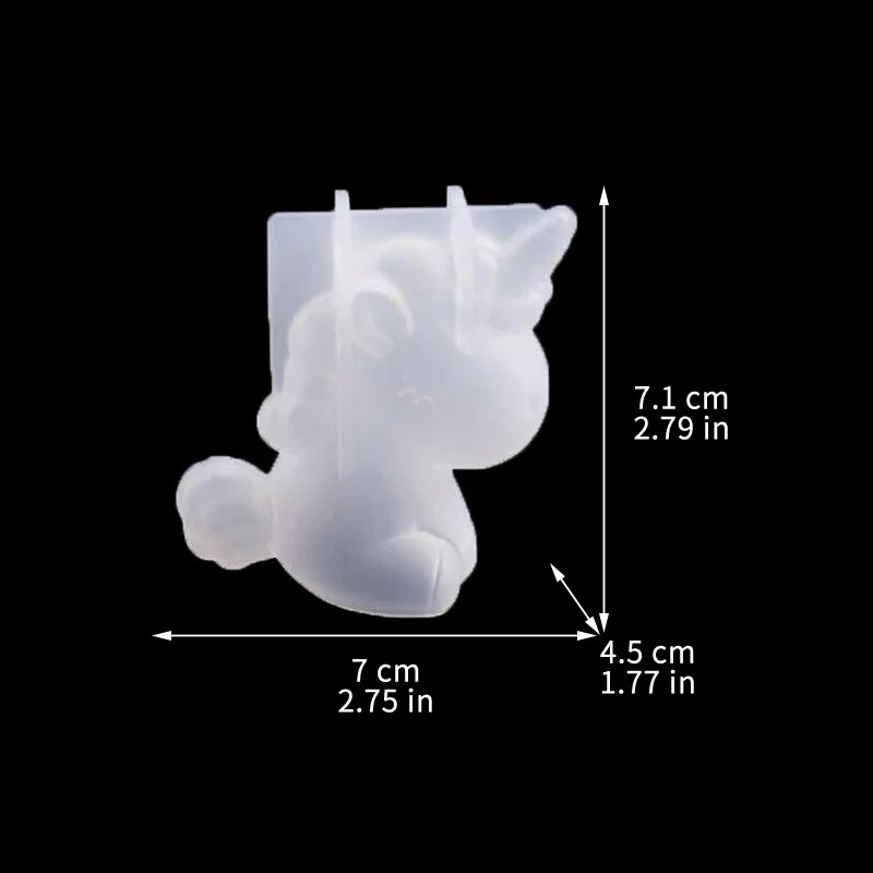 3d geométrico silicone unicórn - Soap Making Activity avaliação e preço
