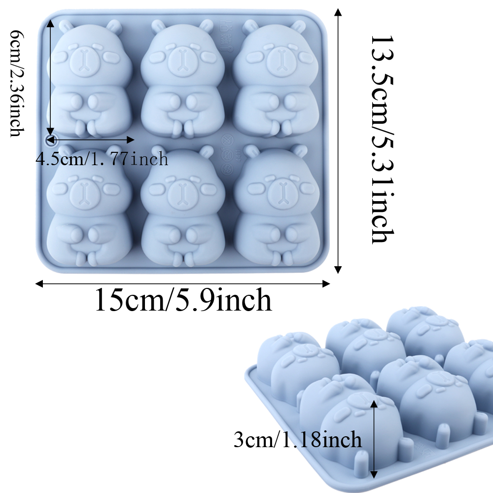 Forma de Silicone em Formato d - Soap Making Activity avaliação e preço