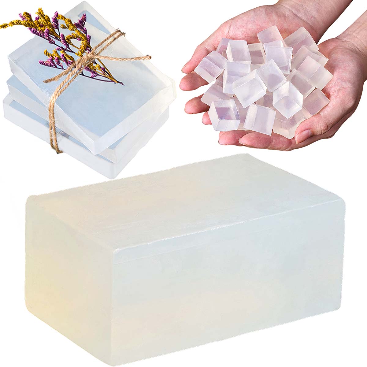 Base de sabão de glicerina bra - Soap Making Glycerin Base avaliação e preço