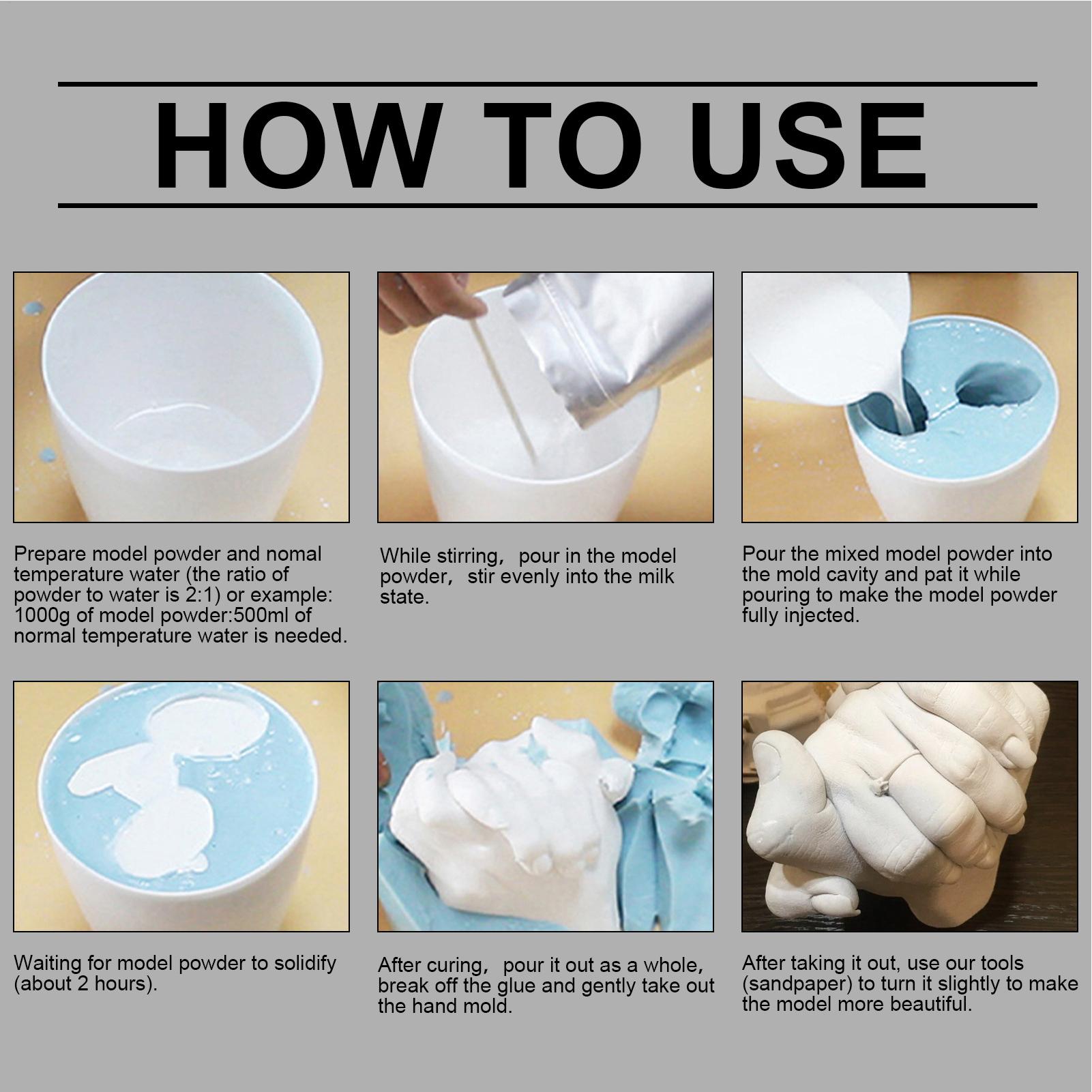 Kit de moldagem de mãos e pés  - Soap Making Activity avaliação e preço
