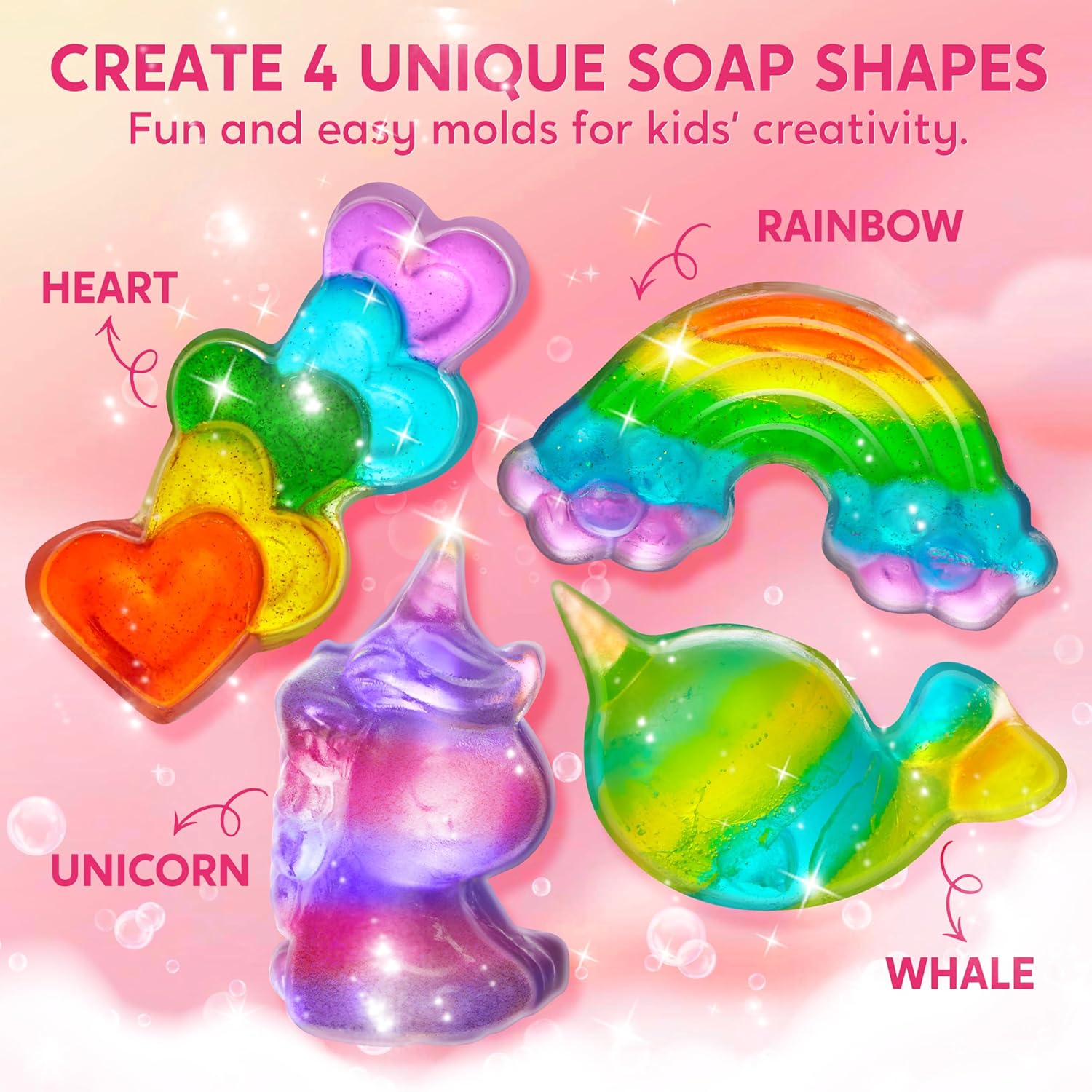 Joyfy unicórnio sabão fazendo  - Soap Making Activity avaliação e preço