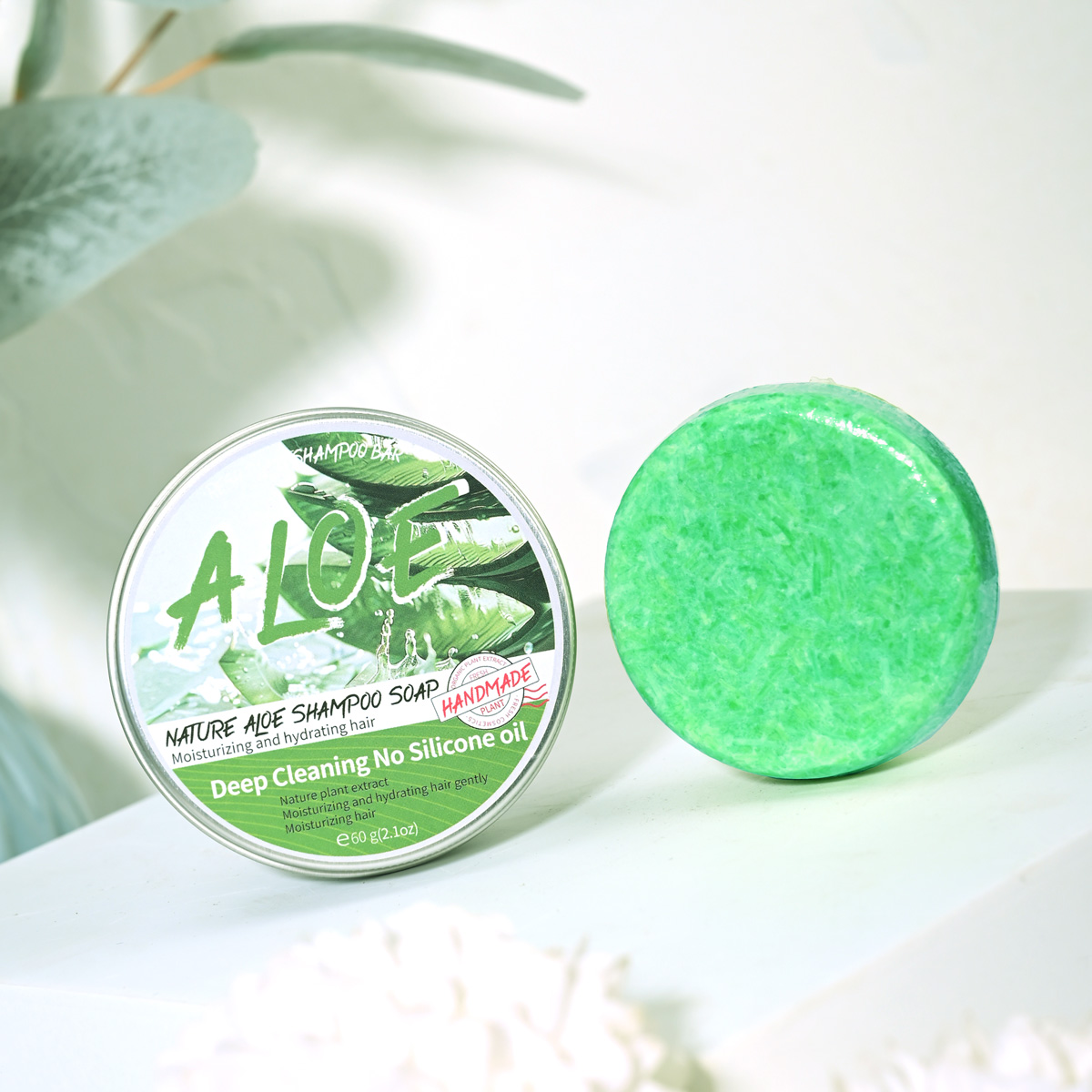 Barra de shampoo de aloe orgân - Soap Making Glycerin Base avaliação e preço