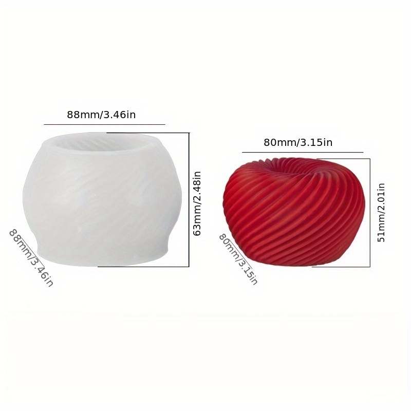 Um molde de silicone em format - Soap Making Silicone Molds avaliação e preço