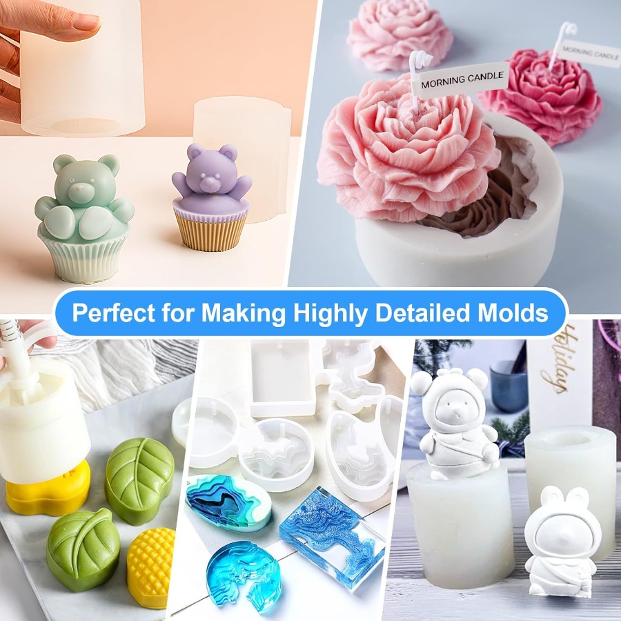 Kit para Fabricação de Moldes  - Soap Making Silicone Molds avaliação e preço
